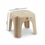 Family Plastic Stool Beige - 20×25cm
