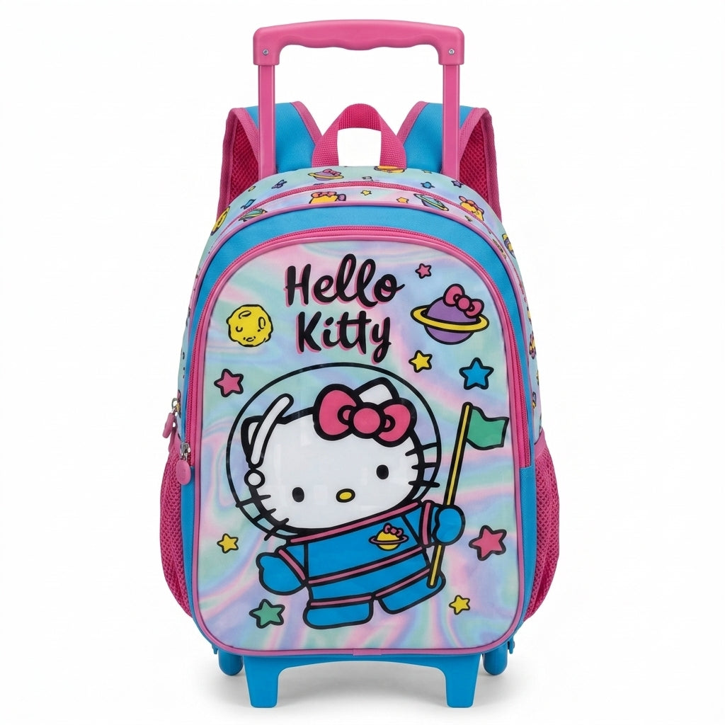 Hello Kitty Space Explorer 5-in-1 18" Trolley School Set