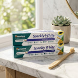 Himalaya Sparkly White Gum Expert Herbal Toothpaste, 100 ml × 2