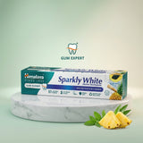 Himalaya Sparkly White Gum Expert Herbal Toothpaste, 100 ml × 2