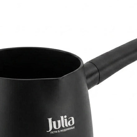 Julia Black Tec Milk Pot 10cm-Black- Titanium Non-Stick