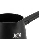 Julia Black Tec Milk Pot 10cm-Black- Titanium Non-Stick