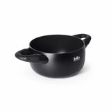 Julia Black Tec Casserole 24cm with Lid - Black - Titanium Non-Stick