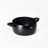 Julia Black Tec Casserole 28cm with Lid - Black - Titanium Non-Stick