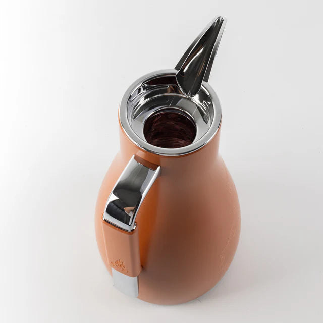 Otantik Octara - Vacuum Flask / Thermos (Set of 2)- Orange & Silver
