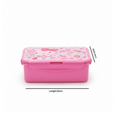 Hello Kitty Pink Plastic Lunch Box – 20×14cm