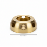 Gold Metal Tea Warmer – 13cm