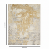 سجاد عصري بيج وكريمي صنع في تركيا - 250×350 سم