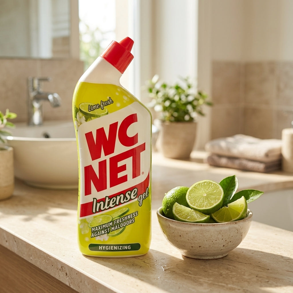 WC Net Intense Gel Toilet Cleaner Lime Fresh – 750 ml