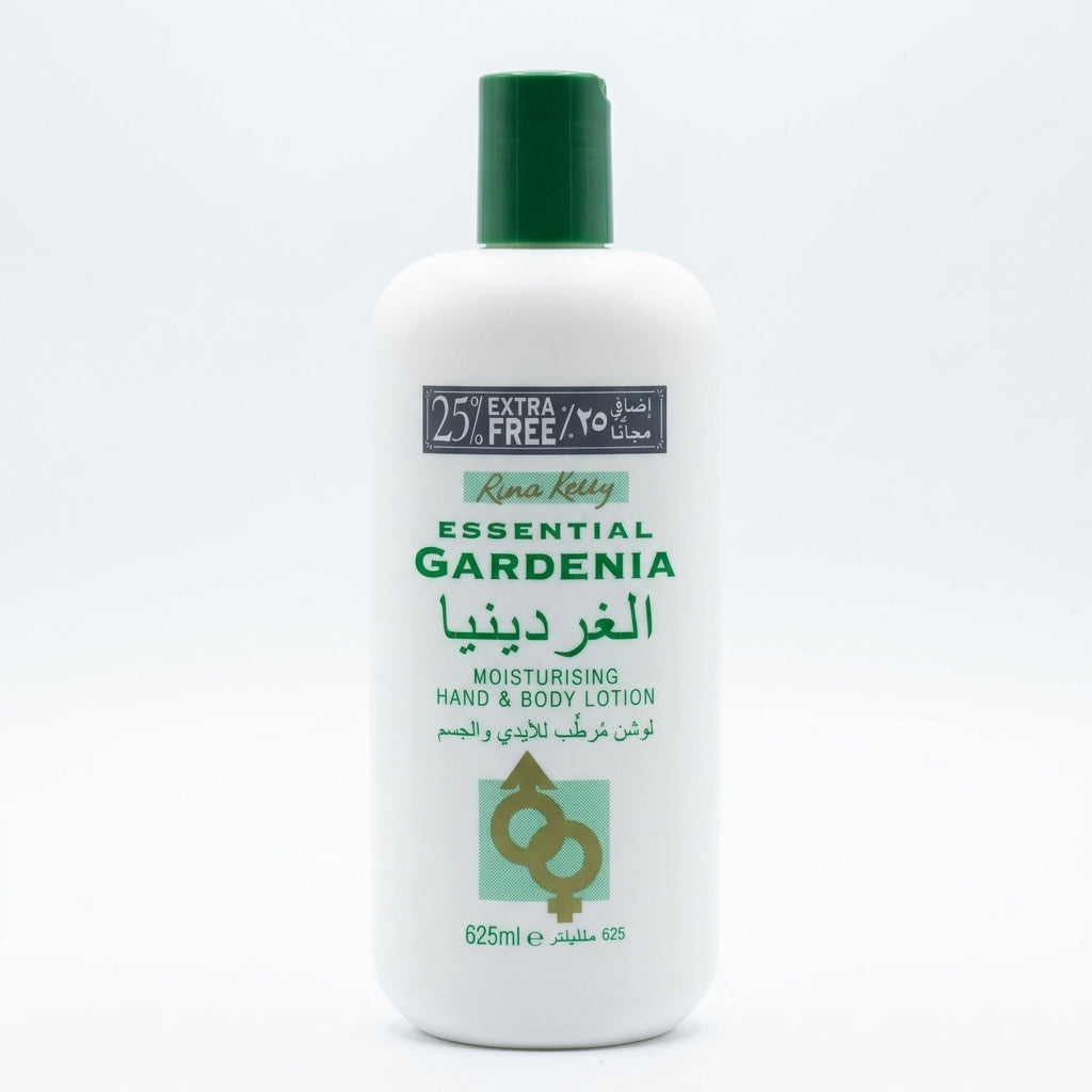 Rina Ketty Essential Gardenia Moisturising Hand & Body Lotion – 625 ml