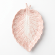 Luhpar Ceramic Leaf Plate Blush Pink - 8 Inch