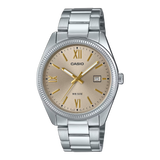 Casio MTP-1302DD-9AV Men's Quartz Watch with Champagne Dial