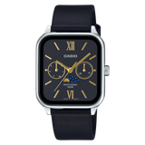 Casio MTP-M305L-1A2 Black Analog Moon Phase Men's Watch