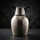 Mydot Vacuum Flask 0.5 Litre – Matt Nickel with Black Finish