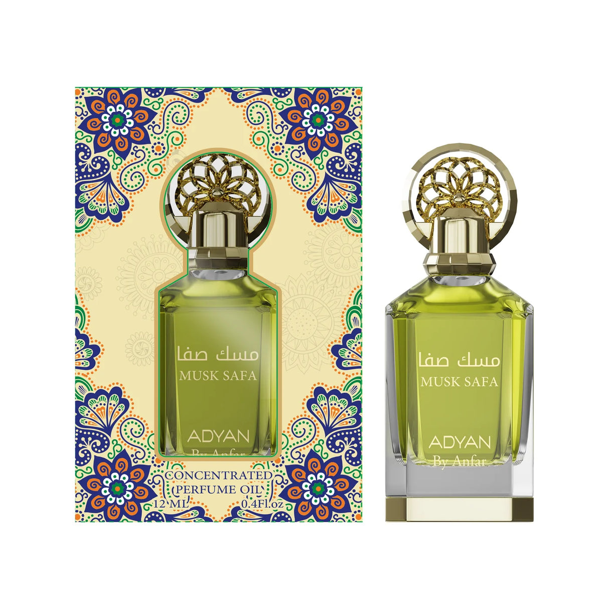 Adyan by Anfar Musk Safa Concentrated Perfume Oil 12ml