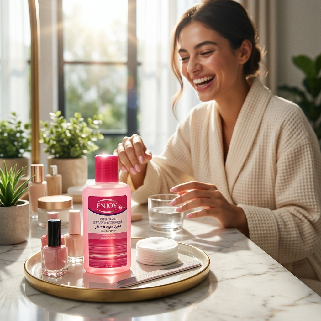 Enjoy Soft Extra Care Nail Polish Remover – 125 ml