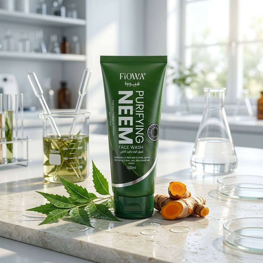 Fiowa Purifying Neem Face Wash – 100 ml