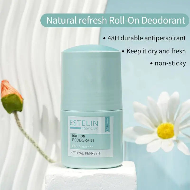 Estelin Natural Refresh Roll-On Deodorant – Anti-Perspirant for Women