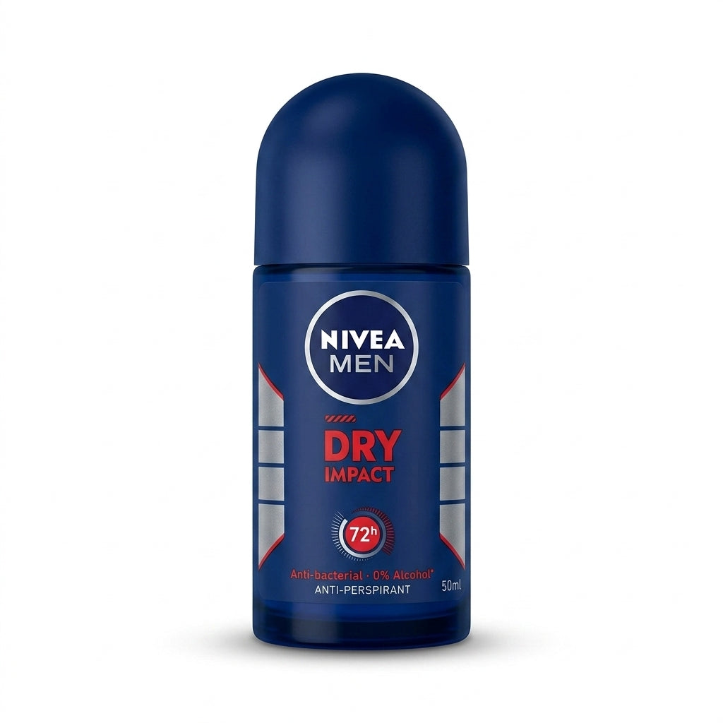 Nivea Men Dry Impact 72H Anti-Perspirant Roll-On – 50ml