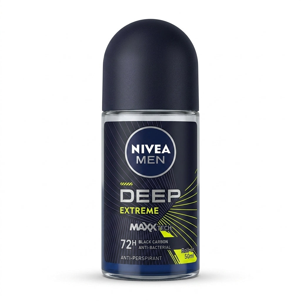 Nivea Men Deep Extreme Maxx Tech 72H Anti-Perspirant Roll-On 50ml