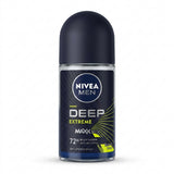 Nivea Men Deep Extreme Maxx Tech 72H Anti-Perspirant Roll-On 50ml