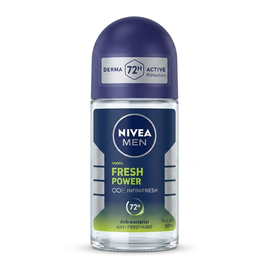 Nivea Men Fresh Power Antiperspirant Roll-On – 50ml