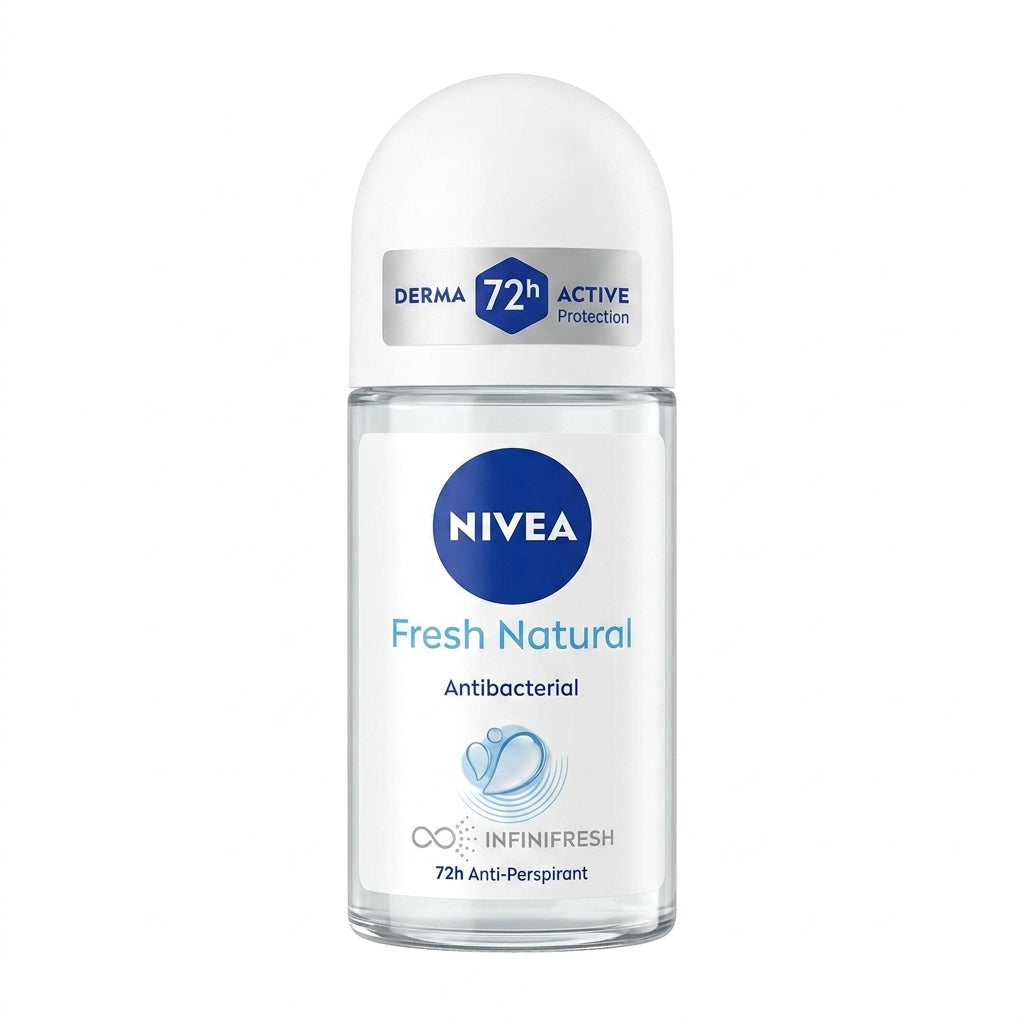 Nivea Fresh Natural Antibacterial Roll-On Deodorant 50ml