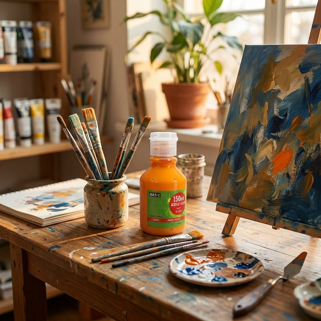 Basic Acrylic Color 150ml – Orange