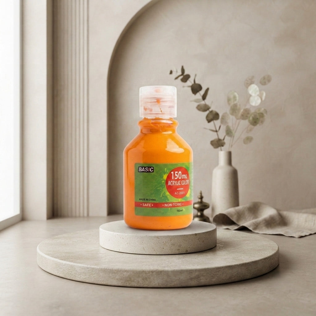 Basic Acrylic Color 150ml – Orange