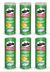 Pringles Sour Cream & Onion Flavour - Potato Chips - 165gm