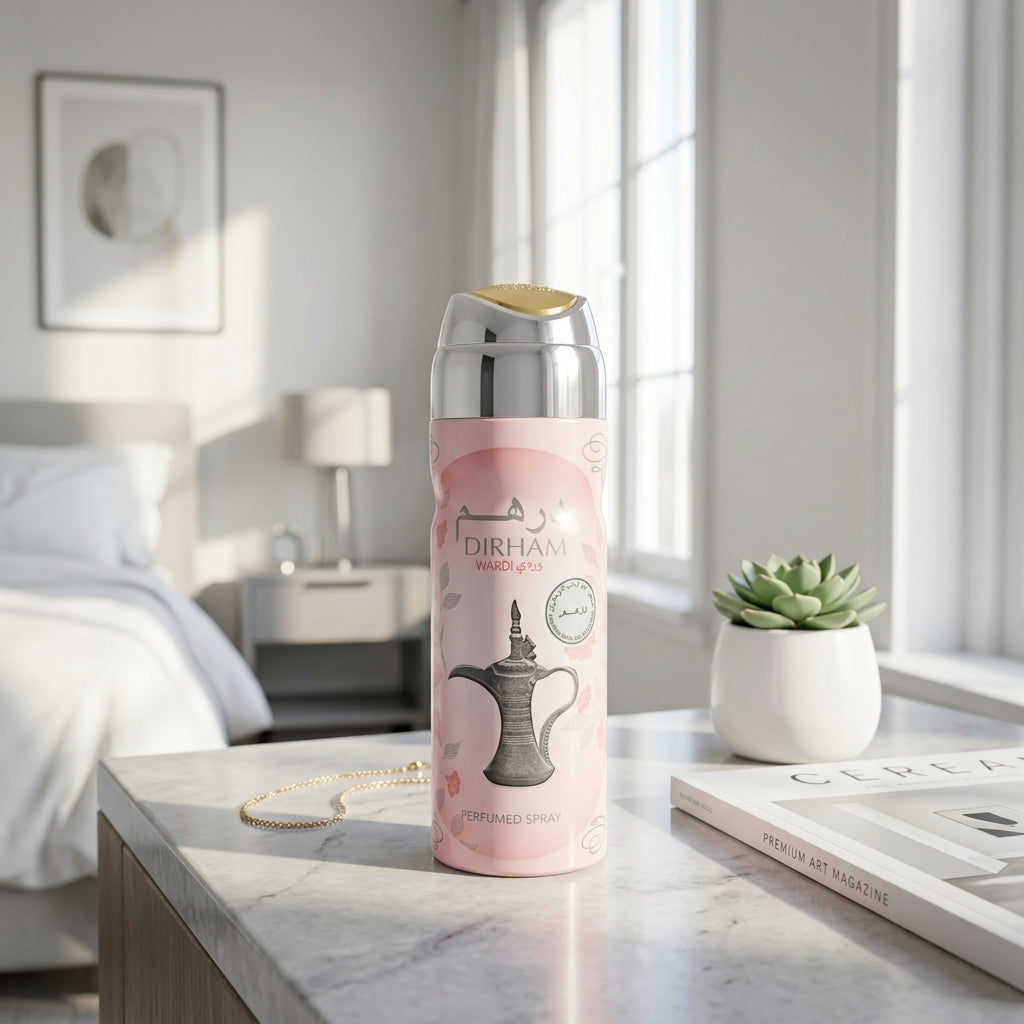 Ard Al Zaafaran Dirham Wardi Perfumed Body Spray 200ml