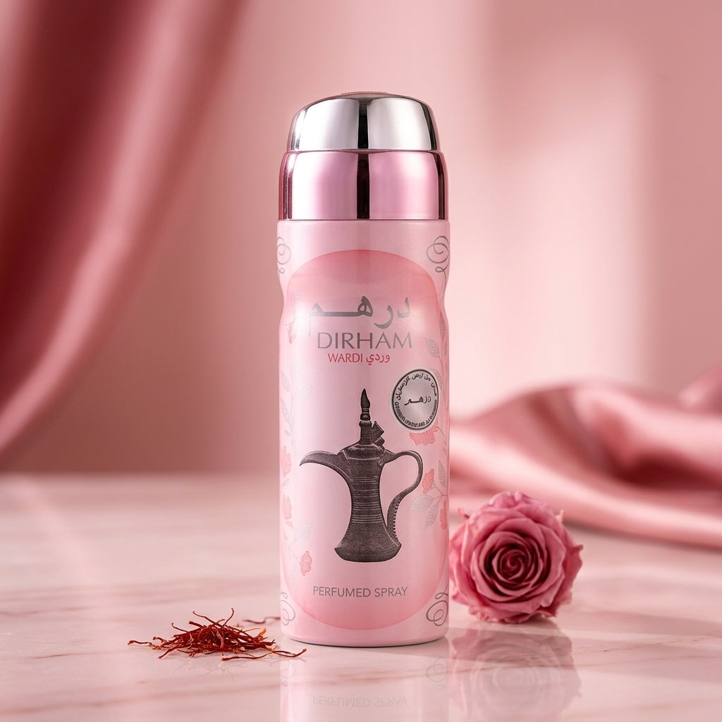 Ard Al Zaafaran Dirham Wardi Perfumed Body Spray 200ml
