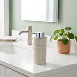 Plastic Soap Dispenser Beige, 400 ml