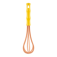 Plastic Egg Beater Yellow & Peach - 30cm