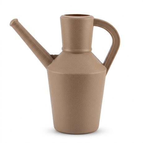 Plastic Garden Watering Jug Taupe - 2 Litres 
