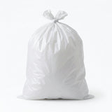 Garbage Bags, 10 Gallon, 54 × 60 cm, White, 30 Bags per Roll (X Small) – Pack of 3