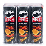 Pringles Hot & Spicy Flavour - Potato Chips - 165gm