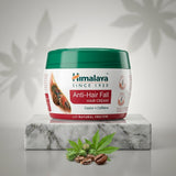 Himalaya Anti-Hair Fall Hair Cream with Castor & Caffeine, 140 ml × 2