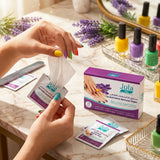 Jula Nail Polish Remover Wipes – Alcohol & Acetone Free, 12 Sachets