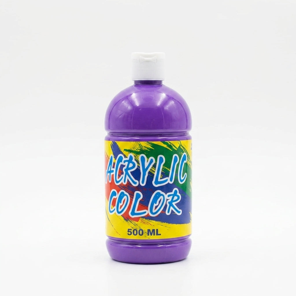 Basic Acrylic Color Paint 500ml – Purple