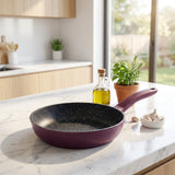 Julia Frypan 20cm - Velvet Berry - Durable Die-Cast Aluminum - Non-Stick