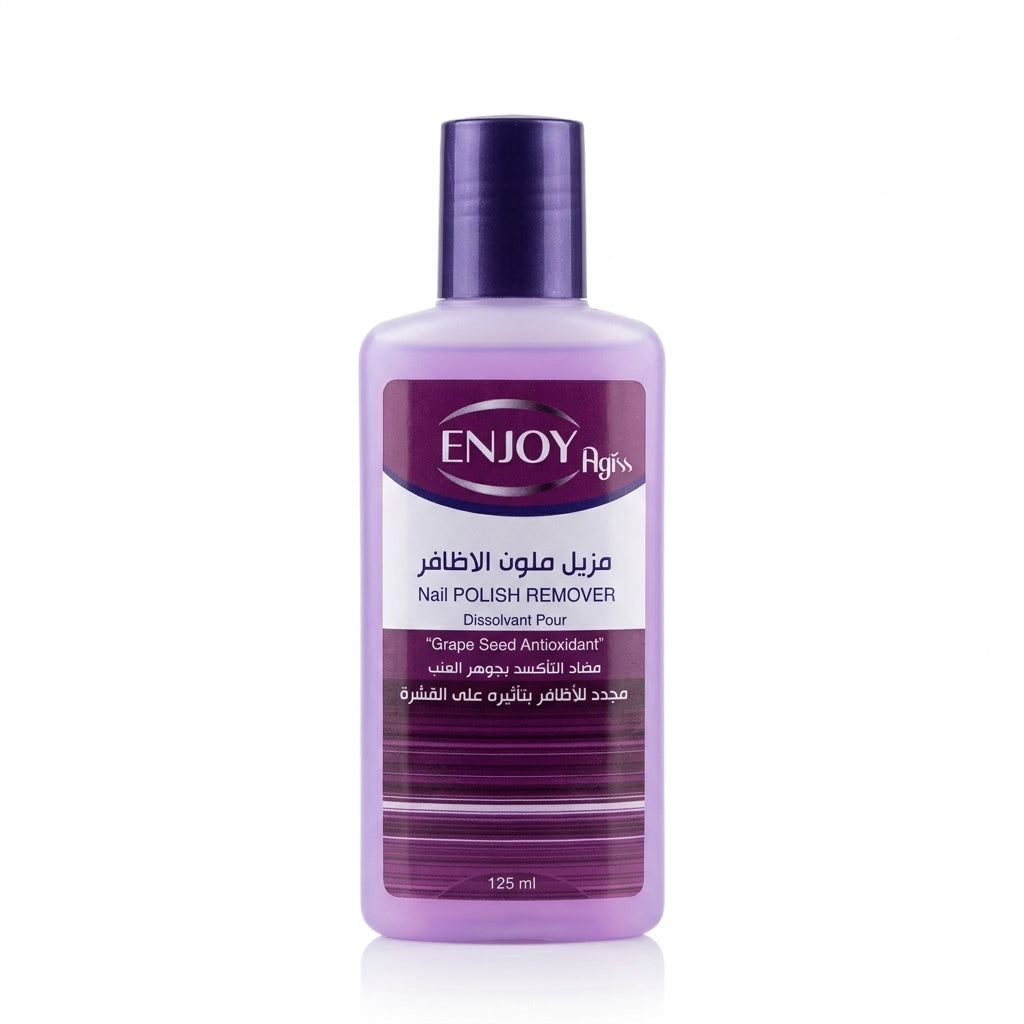 Enjoy Agiss Grape Seed Antioxidant Nail Polish Remover – 125 ml