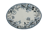 AKDC-Legend Oval Platter 14 inch Blue