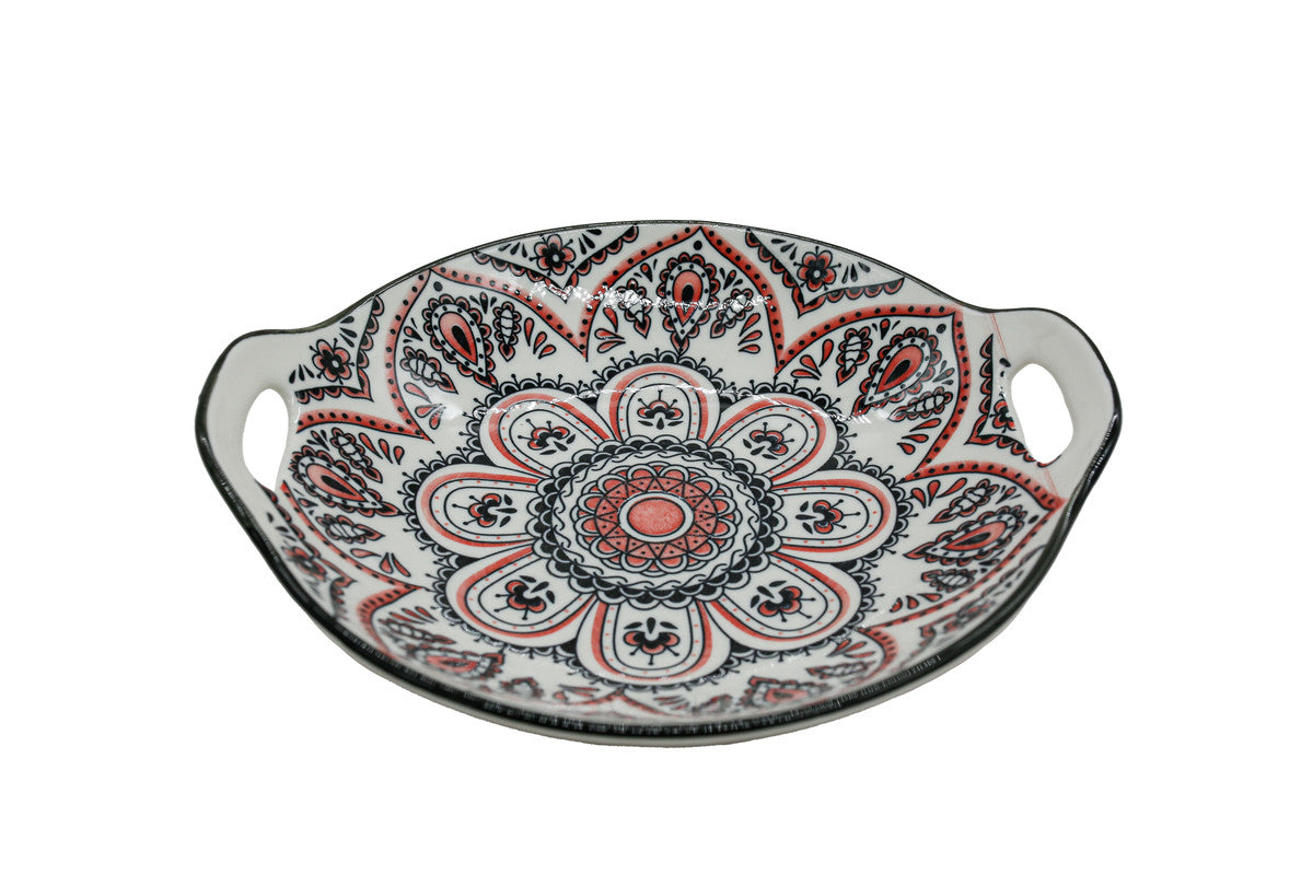 AKDC-Ceramic Bowl 20Cm with Handle 07594