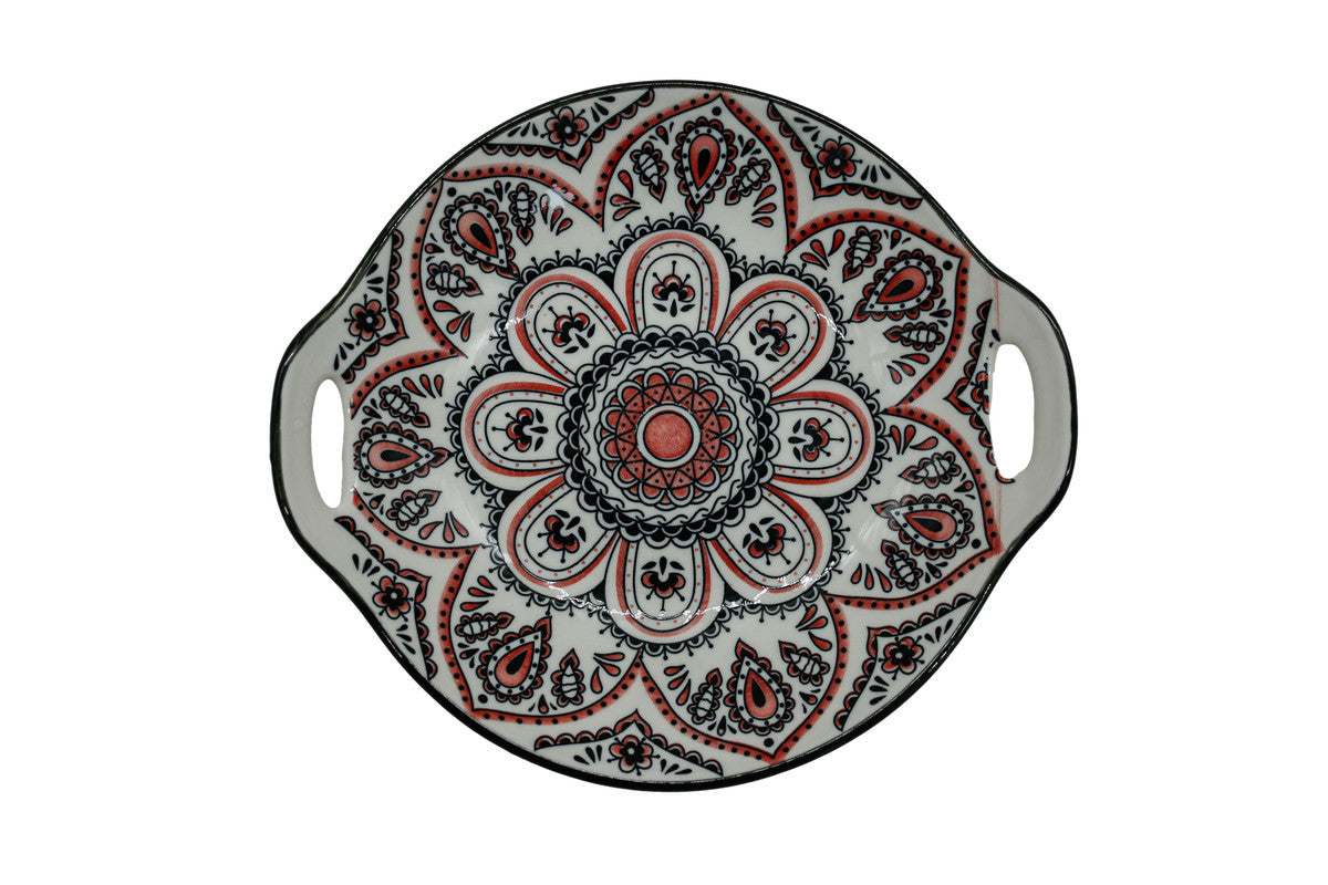 AKDC-Ceramic Bowl 20Cm with Handle 07594