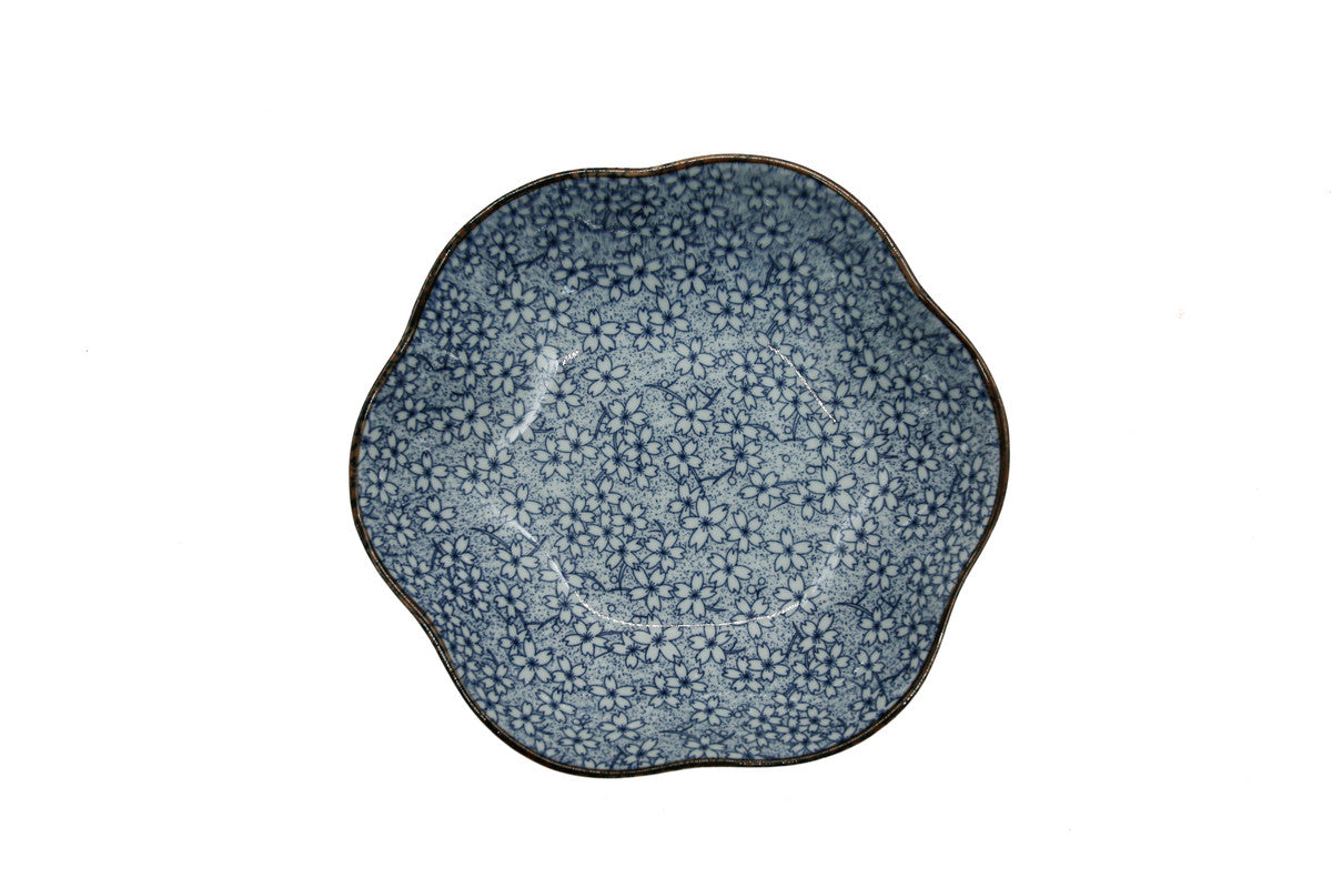 AKDC-Ceramic Bowl Wave Edge