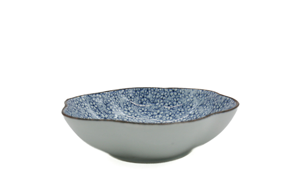 AKDC-Ceramic Bowl Wave Edge