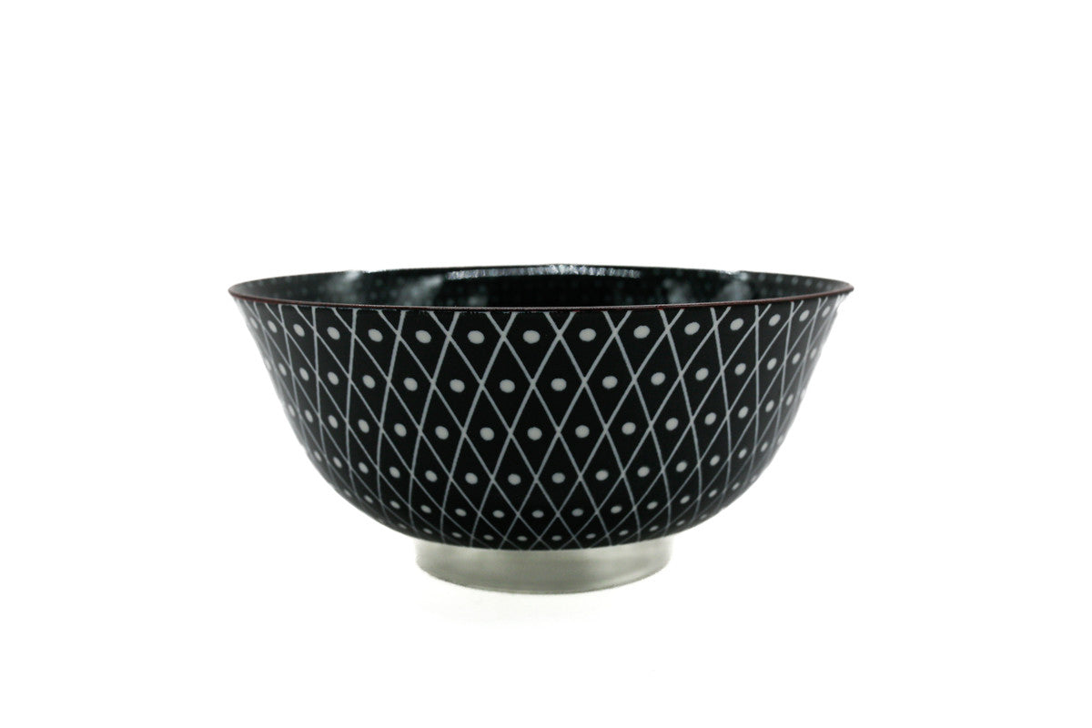 AKDC-Ceramic Soup Bowl Black 075946