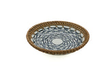 AKDC-Ceramic Rattan Dish 20Cm Medium Rt004