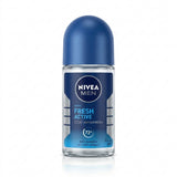 Nivea Men Fresh Active Infinifresh 72H Anti-Bacterial Anti-Perspirant Roll-On – 50ml